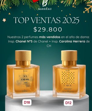 Duo Top Damas/ 1perf. D12 + 1 perf. D18 100ml