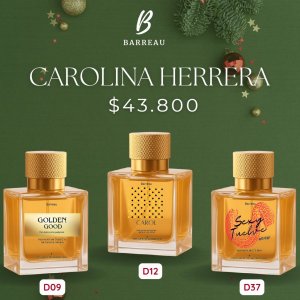 Set Carolina Herrera Woman/ D12+ D09 + D37