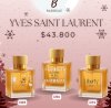 Set Yves de Saint Laurent/ D03+D56+D72 100ML
