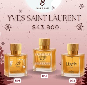Set Yves de Saint Laurent/ D03+D56+D72 100ML