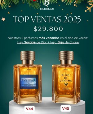 Duo Top varón/ 1perf. V44 + 1 perf. V45 100ml